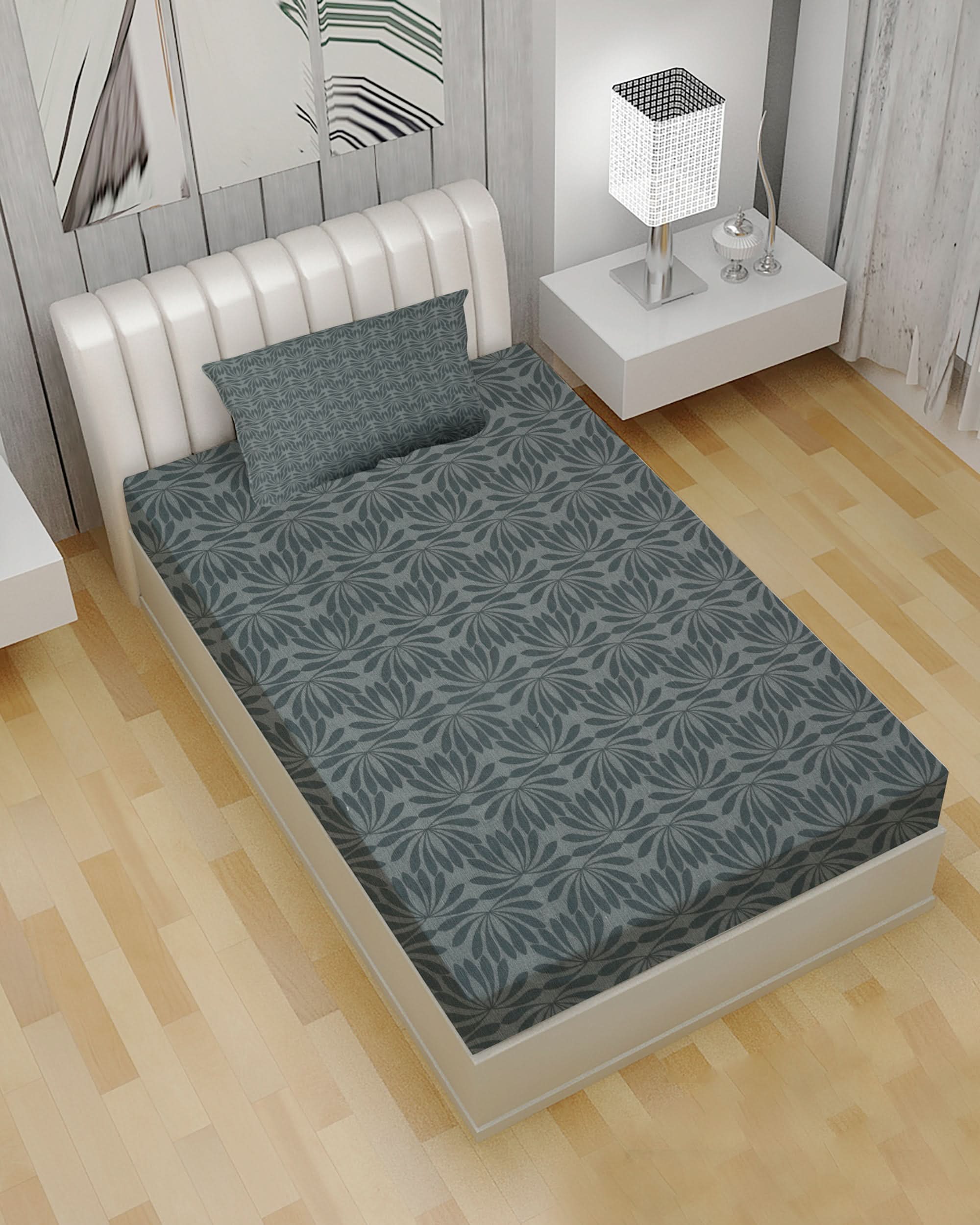 2-Piece Single Bedsheet Set, Single Size Bed Sheet, Chase Value, Chase Value