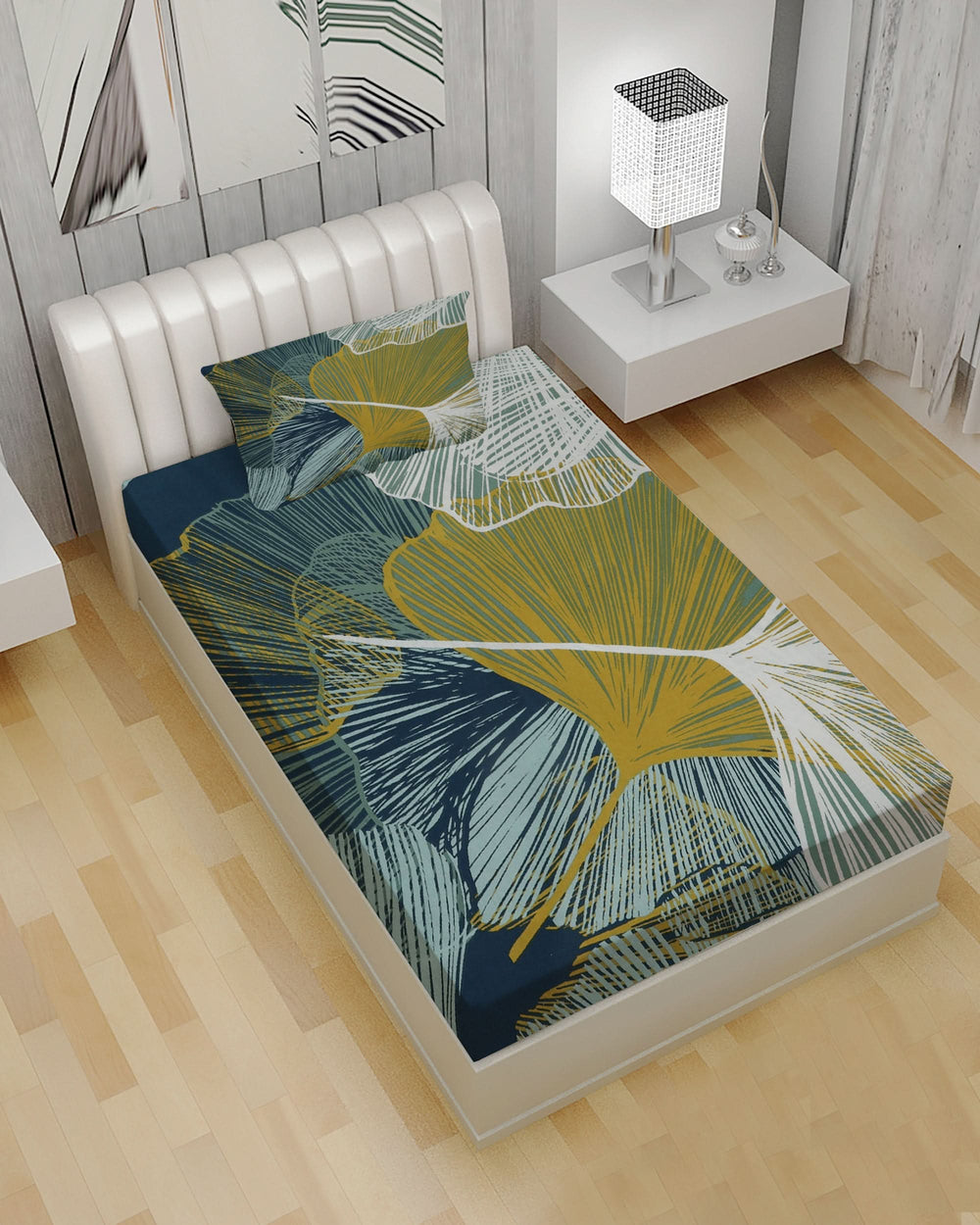 2-Piece Single Bedsheet Set, Single Size Bed Sheet, Chase Value, Chase Value