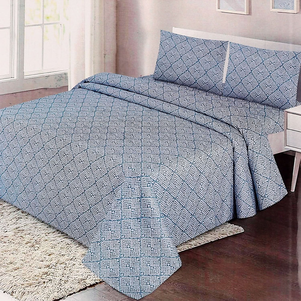 Valuable Double Bed Sheet Soft Feel - Multi Color, Double Size Bed Sheet, Chase Value, Chase Value