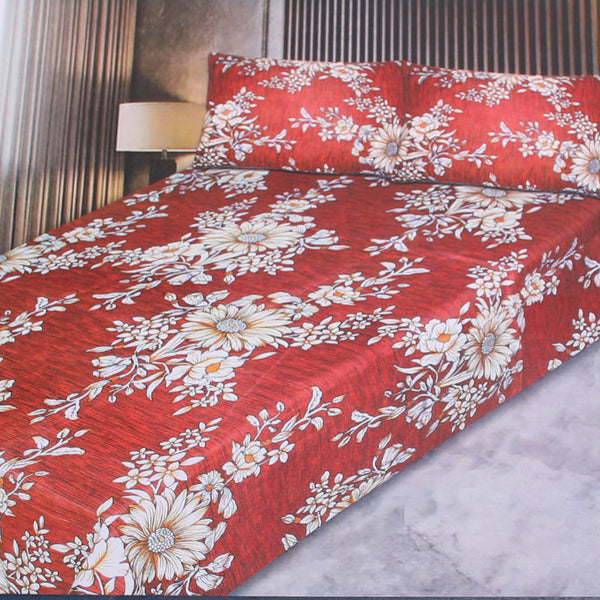 3D Double Bedsheets - Multi Color