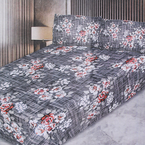 3D Double Bedsheets - Multi Color