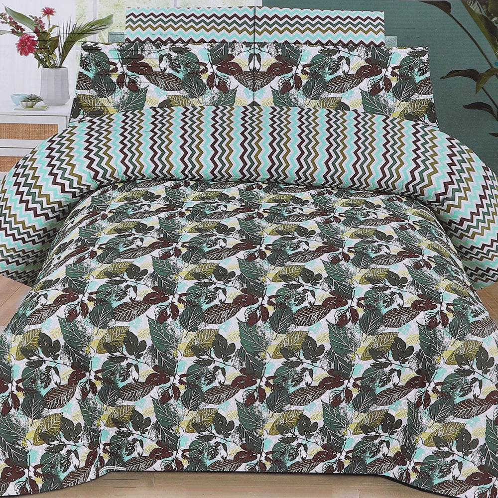 Mix & Match Printed Cotton Double Bedsheet - Multi Color, Double Size Bed Sheet, Chase Value, Chase Value