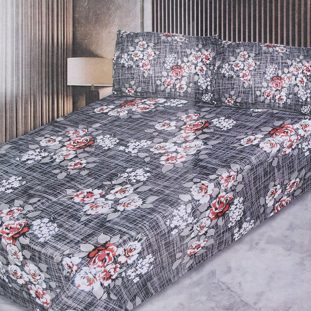3D Double Bedsheets - Multi Color, Double Size Bed Sheet, Chase Value, Chase Value