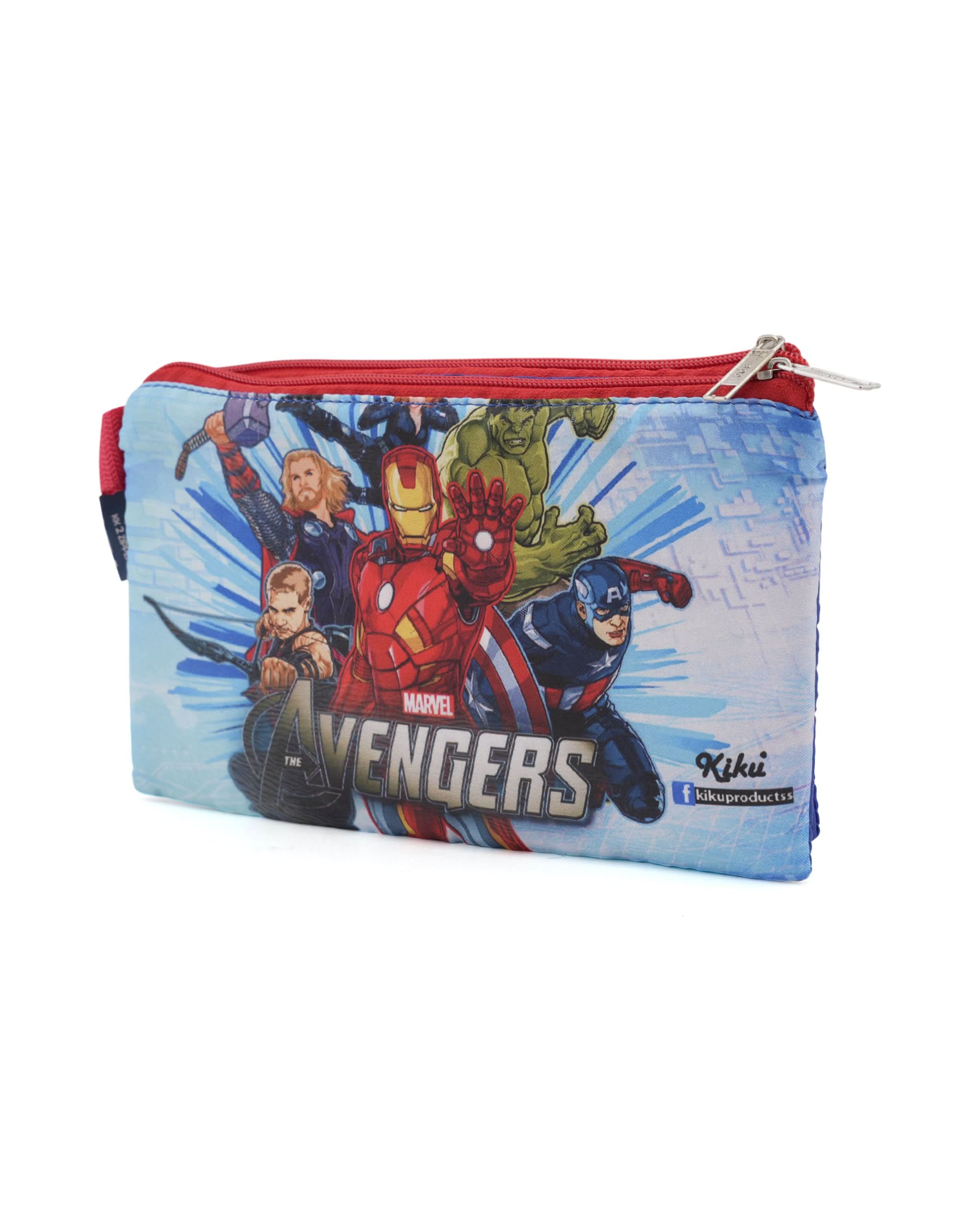 Pencil Pouch Two Zipper, Stationery Pouch & Box, Chase Value, Chase Value