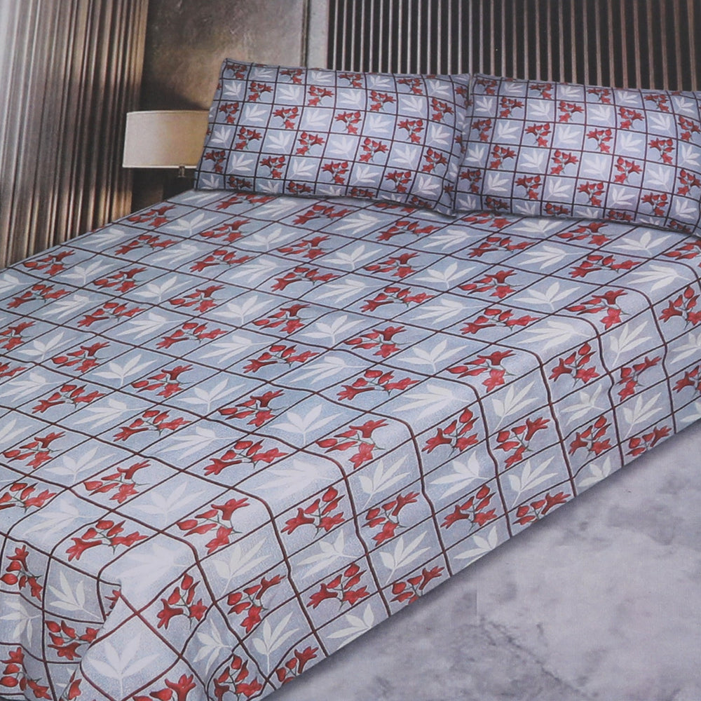 3D Double Bedsheets - Multi Color, Double Size Bed Sheet, Chase Value, Chase Value