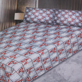 3D Double Bedsheets - Multi Color, Double Size Bed Sheet, Chase Value, Chase Value