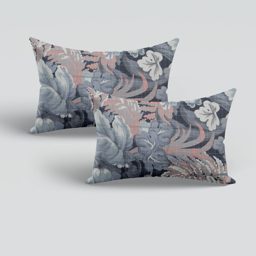 2Pcs Pillow Covers - Multi Color
