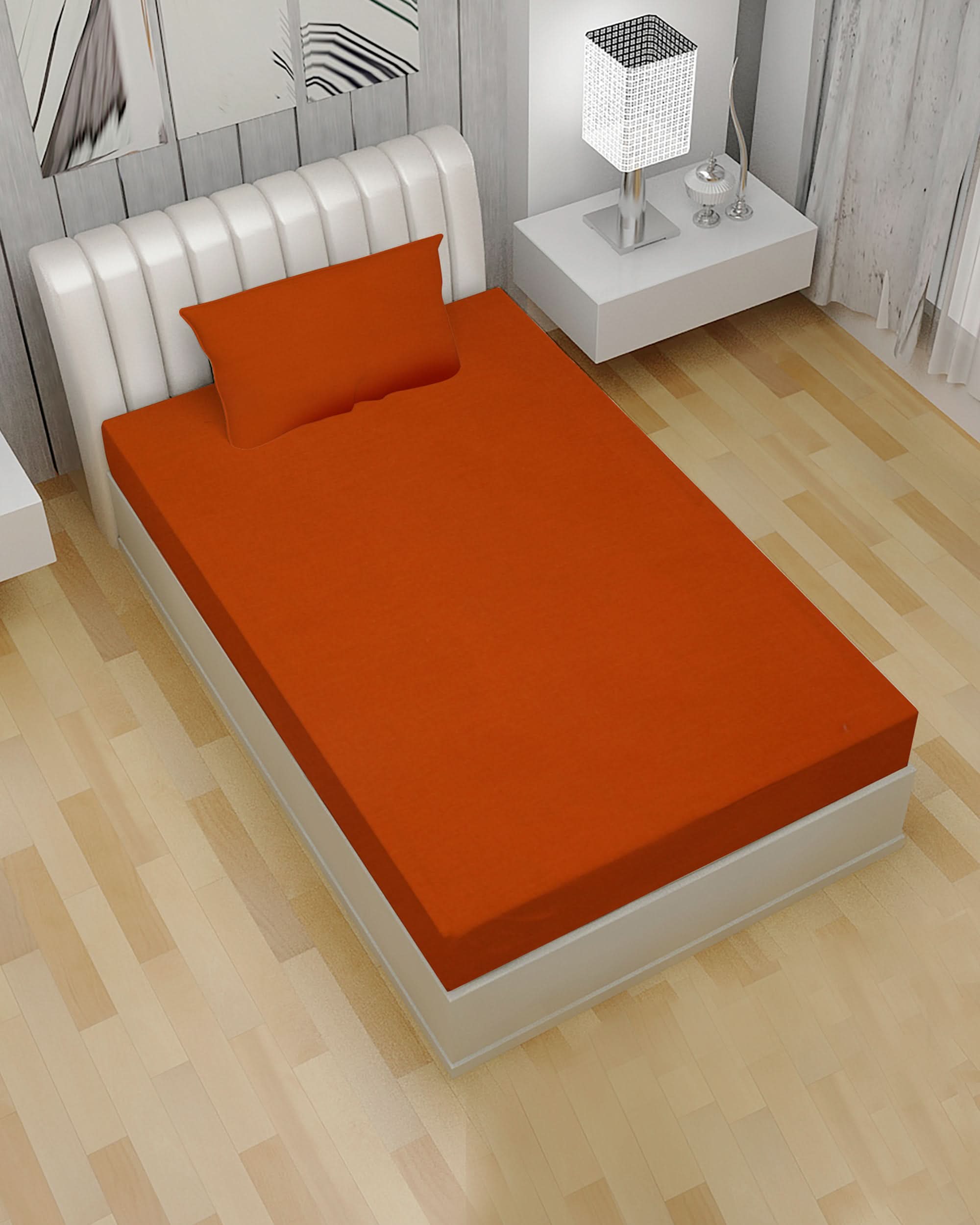 2-Piece Single Bedsheet Set, Single Size Bed Sheet, Chase Value, Chase Value