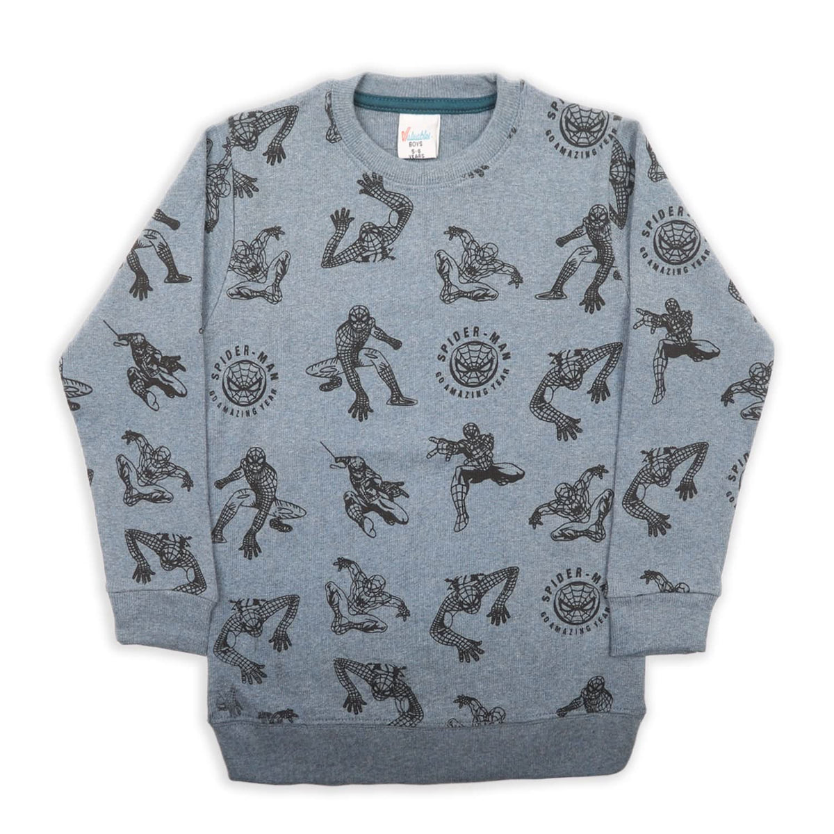 Boys Full Sleeves SweatShirt - Blue, Boys Hoodies & Sweat Shirts, Chase Value, Chase Value