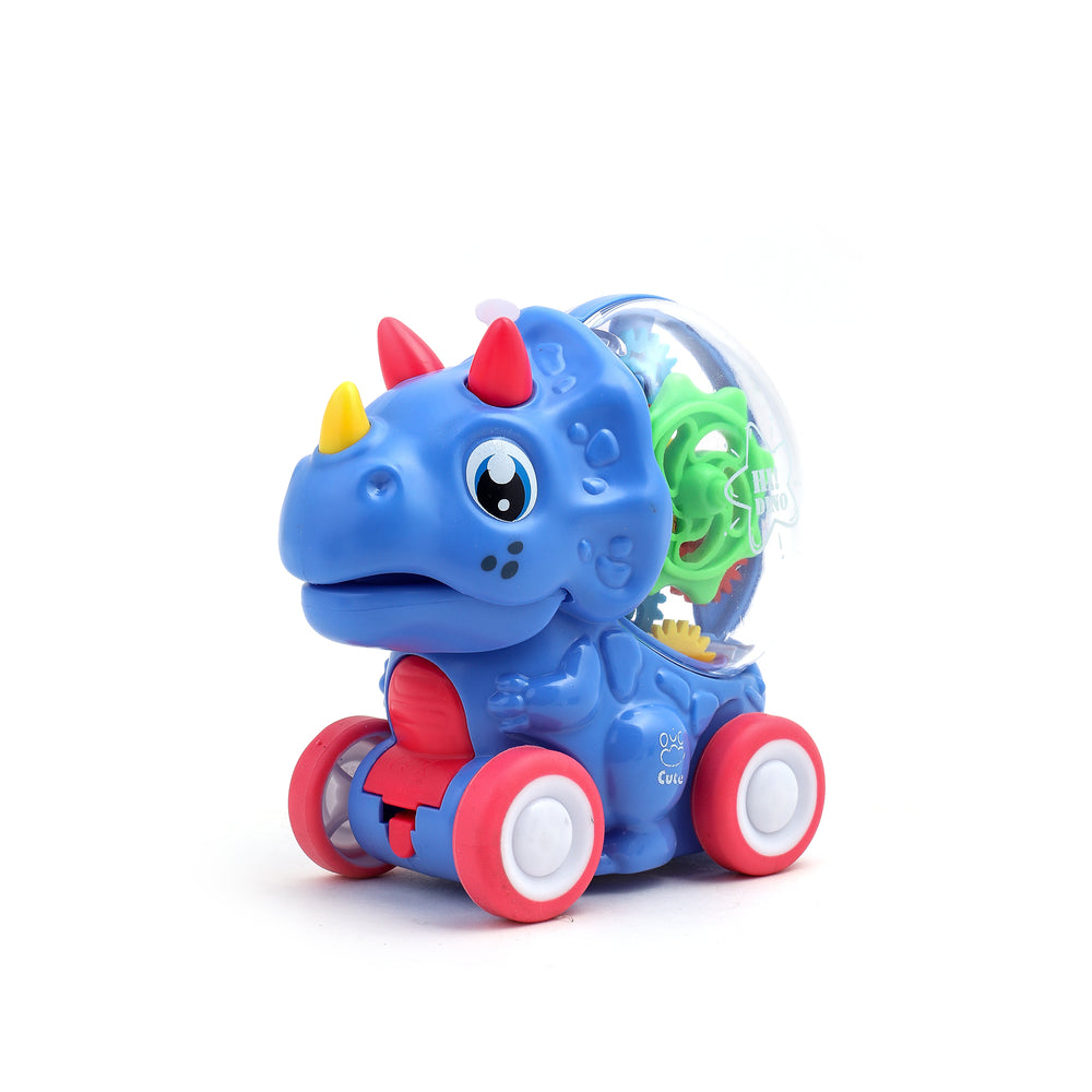 Friction Gear Dinosaur Car With Light, Non-Remote Control, Chase Value, Chase Value