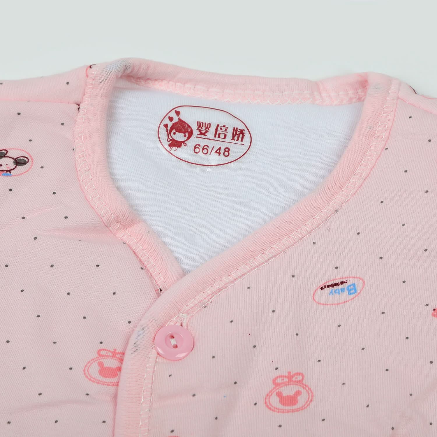 Newborn Girls Full Sleeves Suit - Baby Pink, Newborn Girls Sets & Suits, Chase Value, Chase Value
