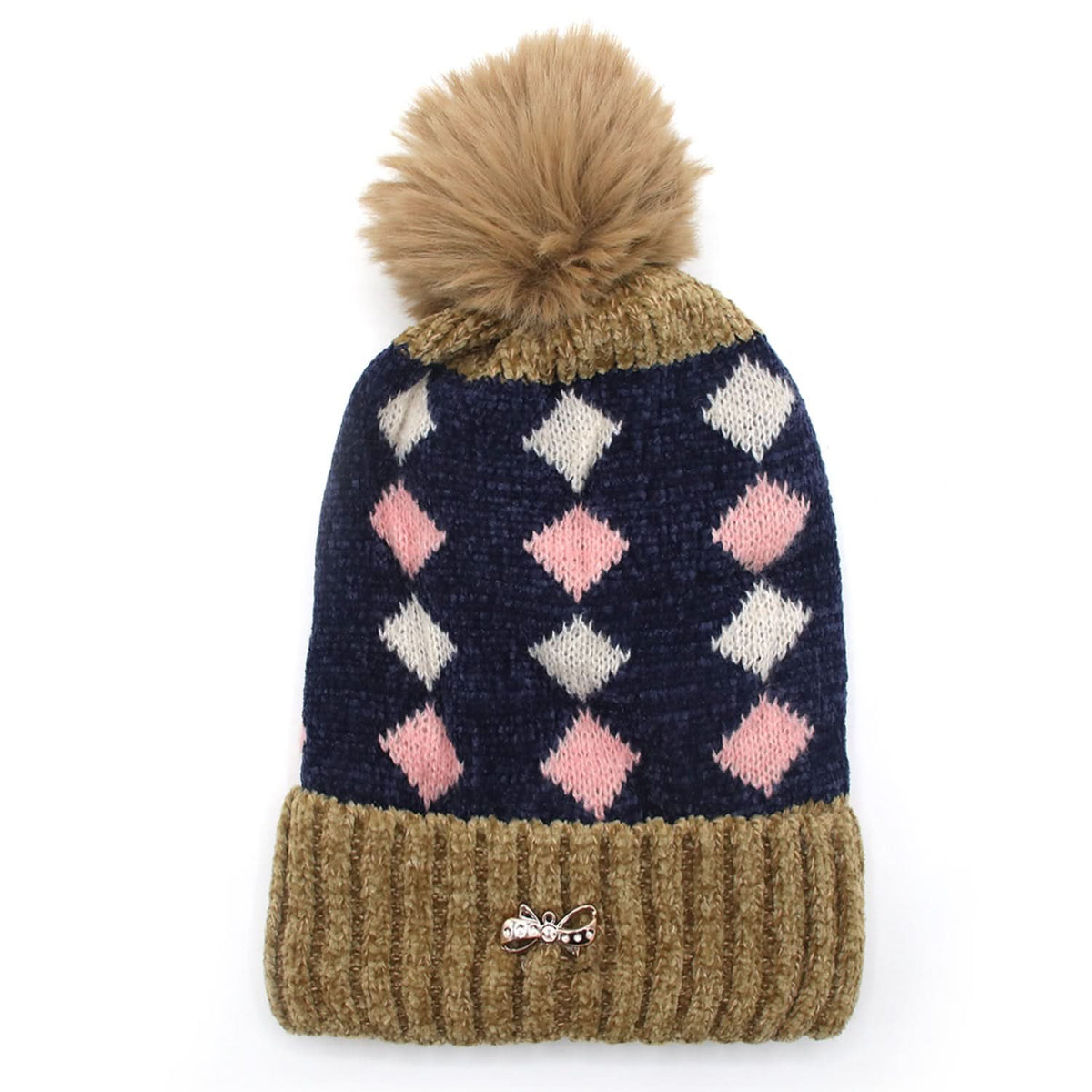 Women's Woolen Cap - Beige, Women Caps & Hats, Chase Value, Chase Value