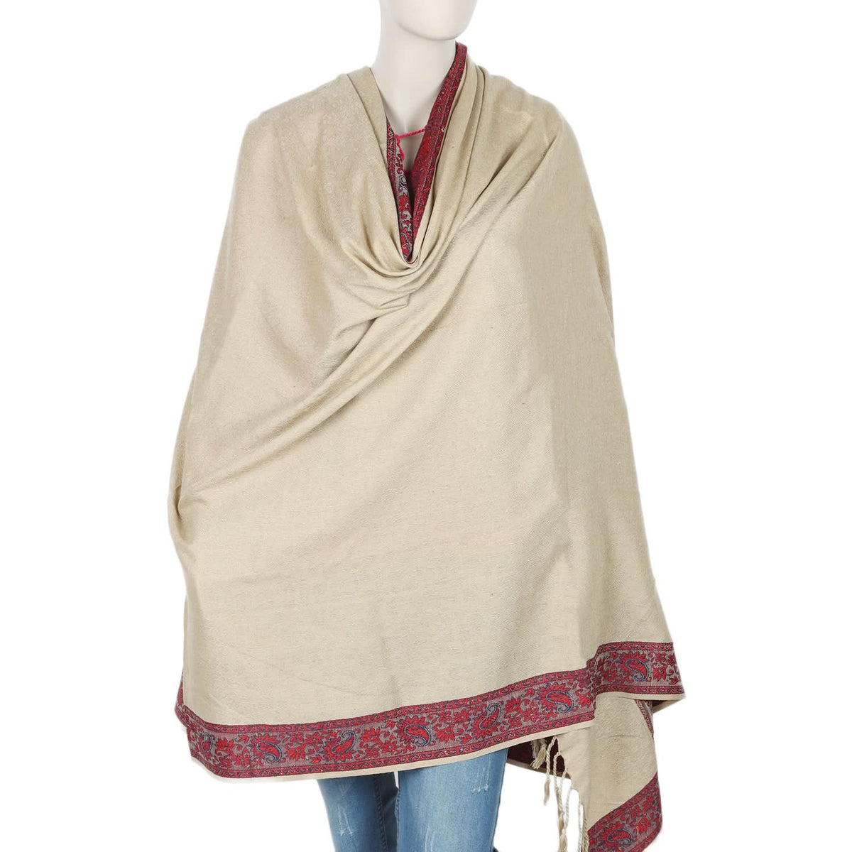 Women's Shawl - Beige, Women Shawls & Scarves, Chase Value, Chase Value