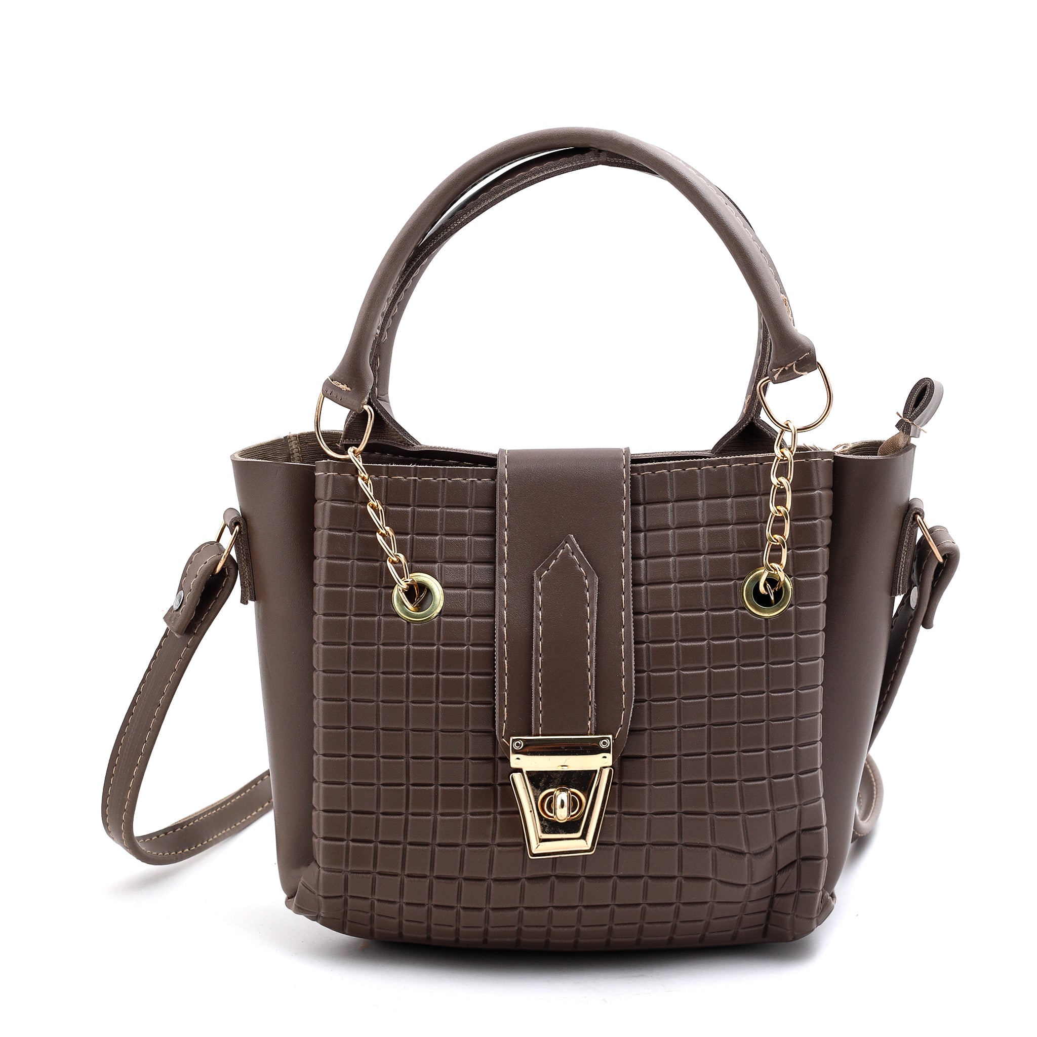 Elegant Croc Texture Faux Leather Handbag For Women, Women Bags, Chase Value, Chase Value