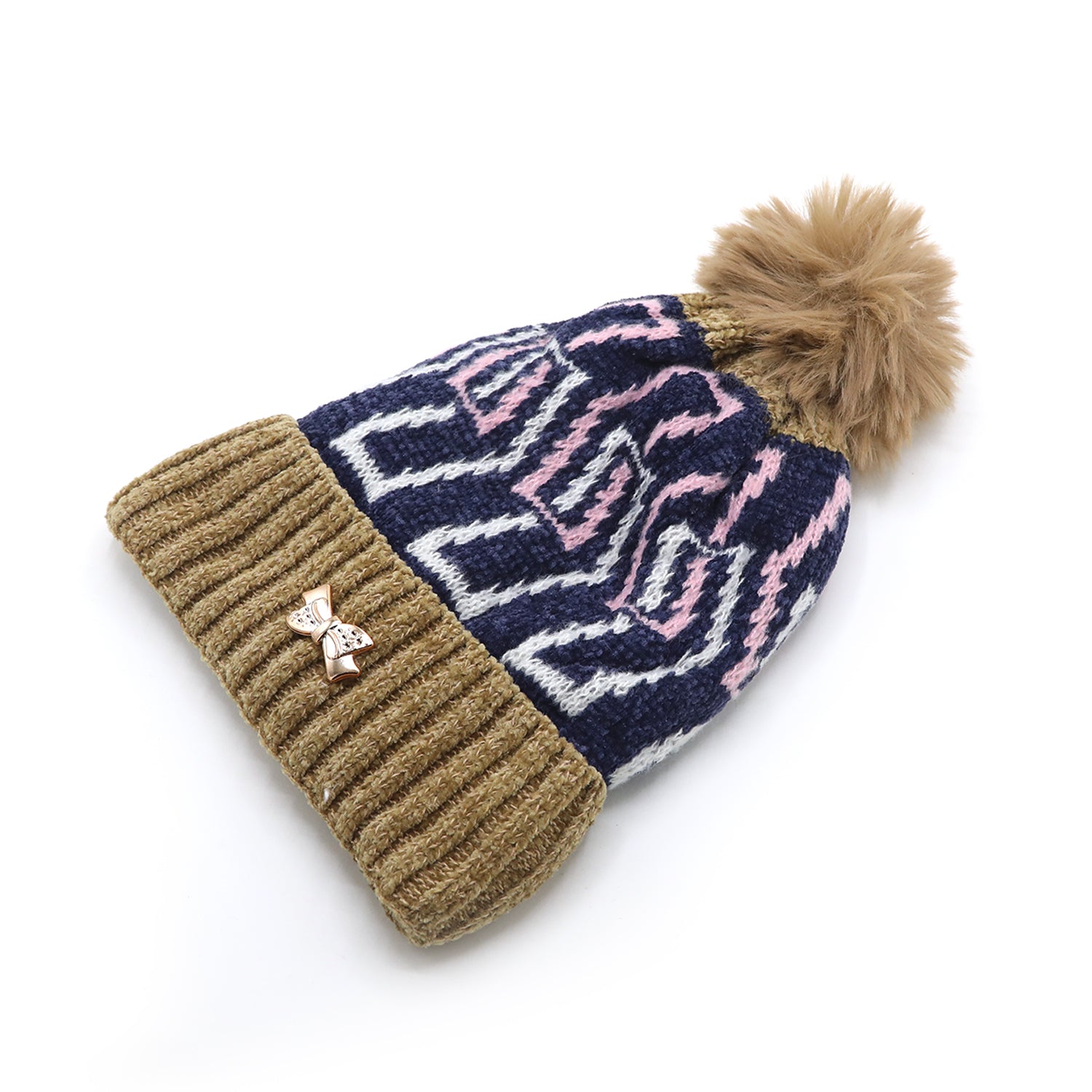 Women's Woolen Cap - Beige, Women's Cap & Other Accessories, Chase Value, Chase Value