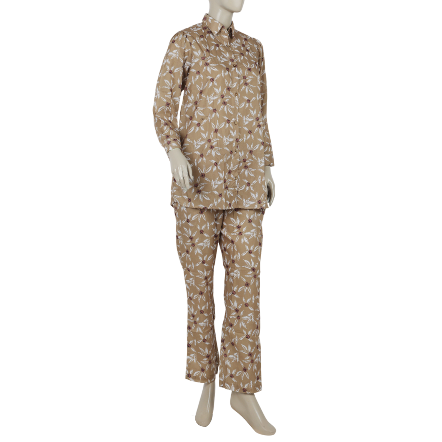 Women's Co-Ord Set - Beige, Women Co-Ord Set, Chase Value, Chase Value