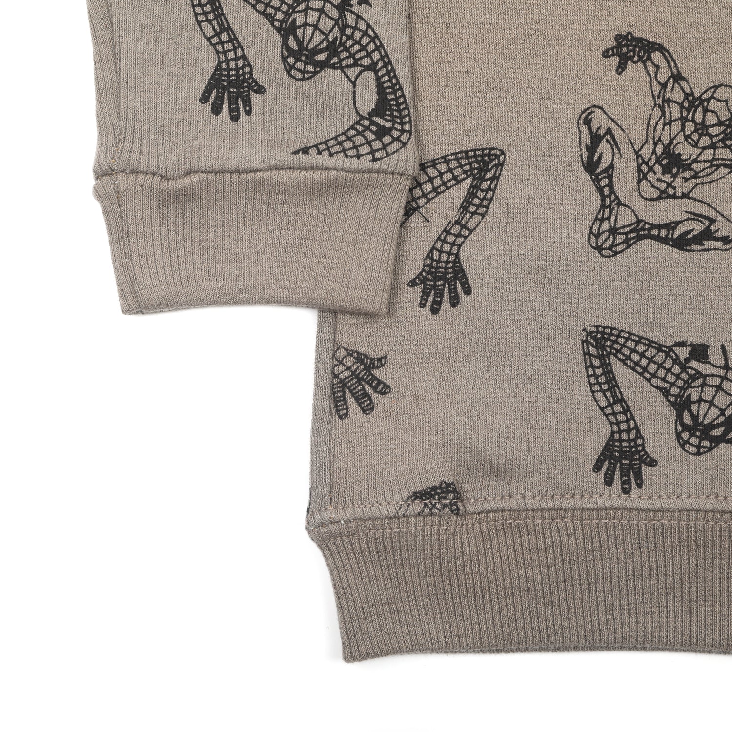 Boys Full Sleeves SweatShirt - Beige, Boys Hoodies & Sweat Shirts, Chase Value, Chase Value