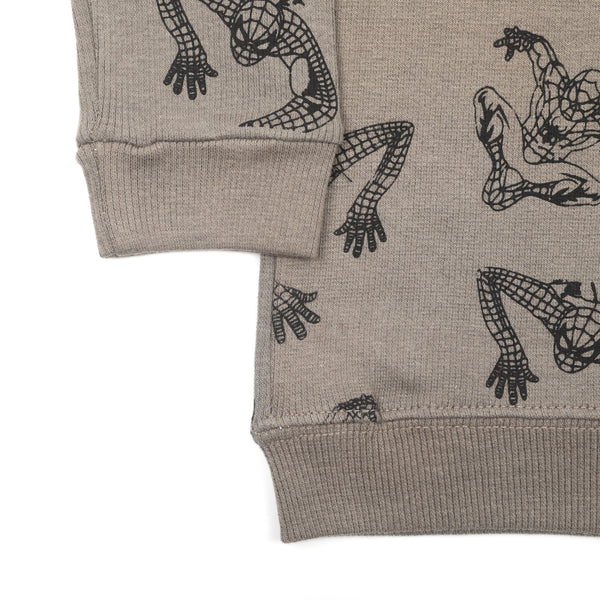 Boys Full Sleeves SweatShirt - Beige