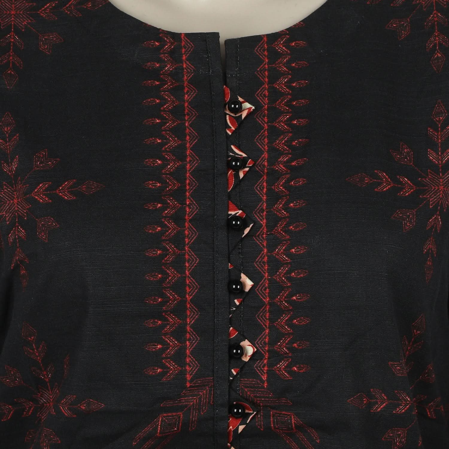 Women's Digital Printed Khaddar 2pcs Suit - Black, Women Shalwar Suits, Chase Value, Chase Value