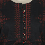 Women's Digital Printed Khaddar 2pcs Suit - Black, Women Shalwar Suits, Chase Value, Chase Value