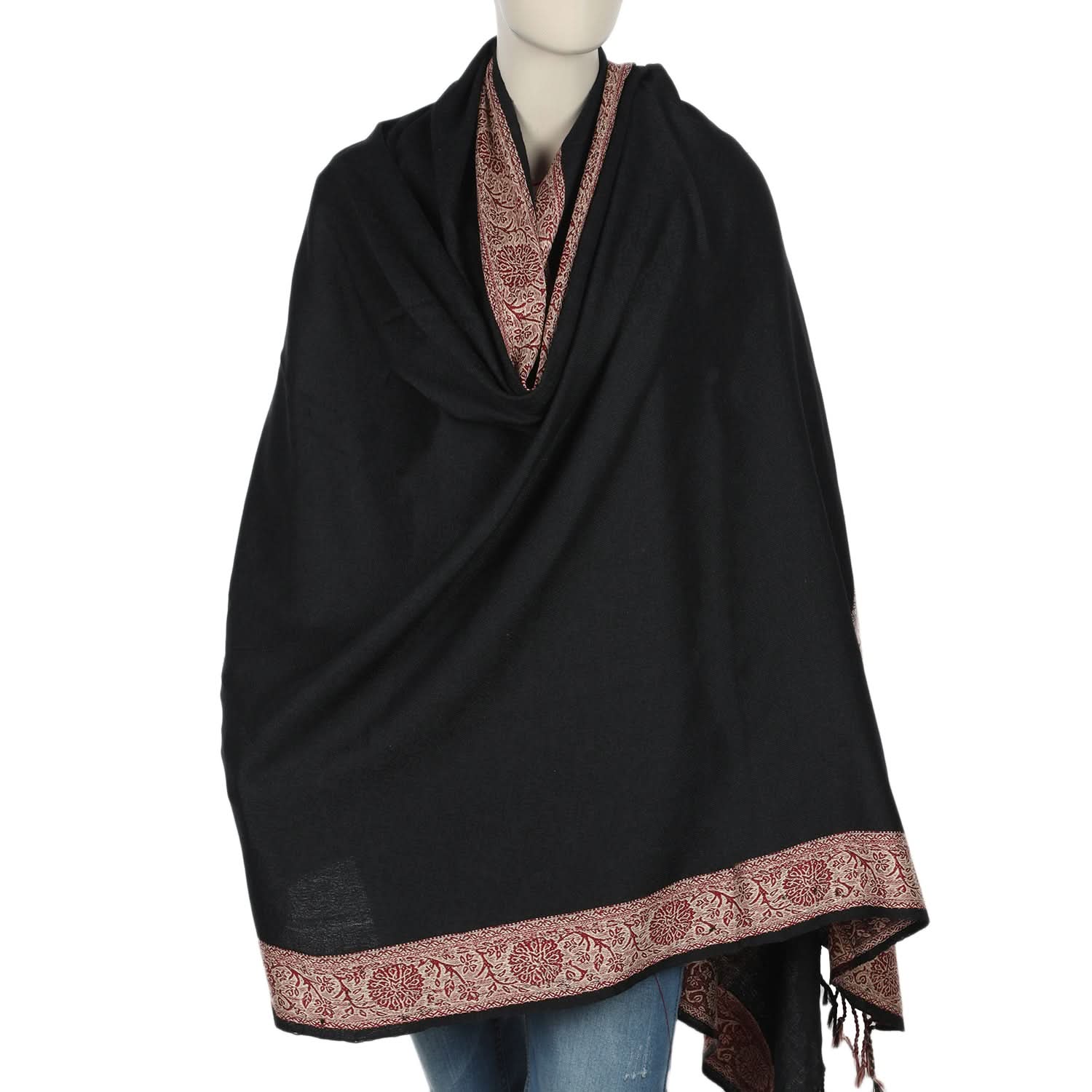Women's Shawl - Black, Women Shawls & Scarves, Chase Value, Chase Value