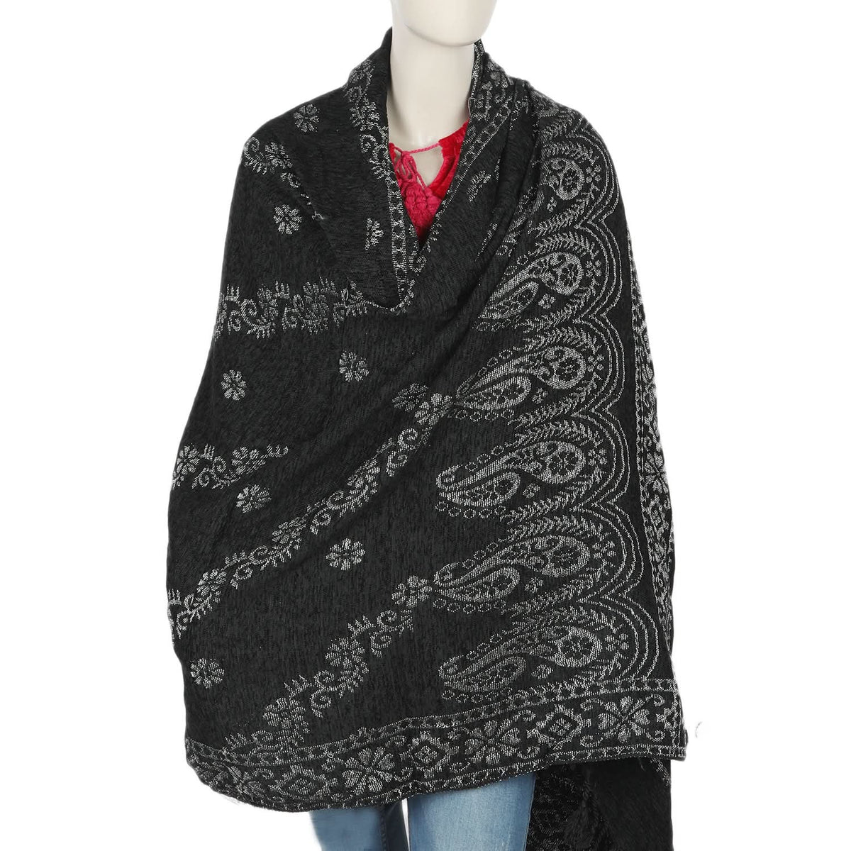 Women's Shawl - Black, Women Shawls & Scarves, Chase Value, Chase Value