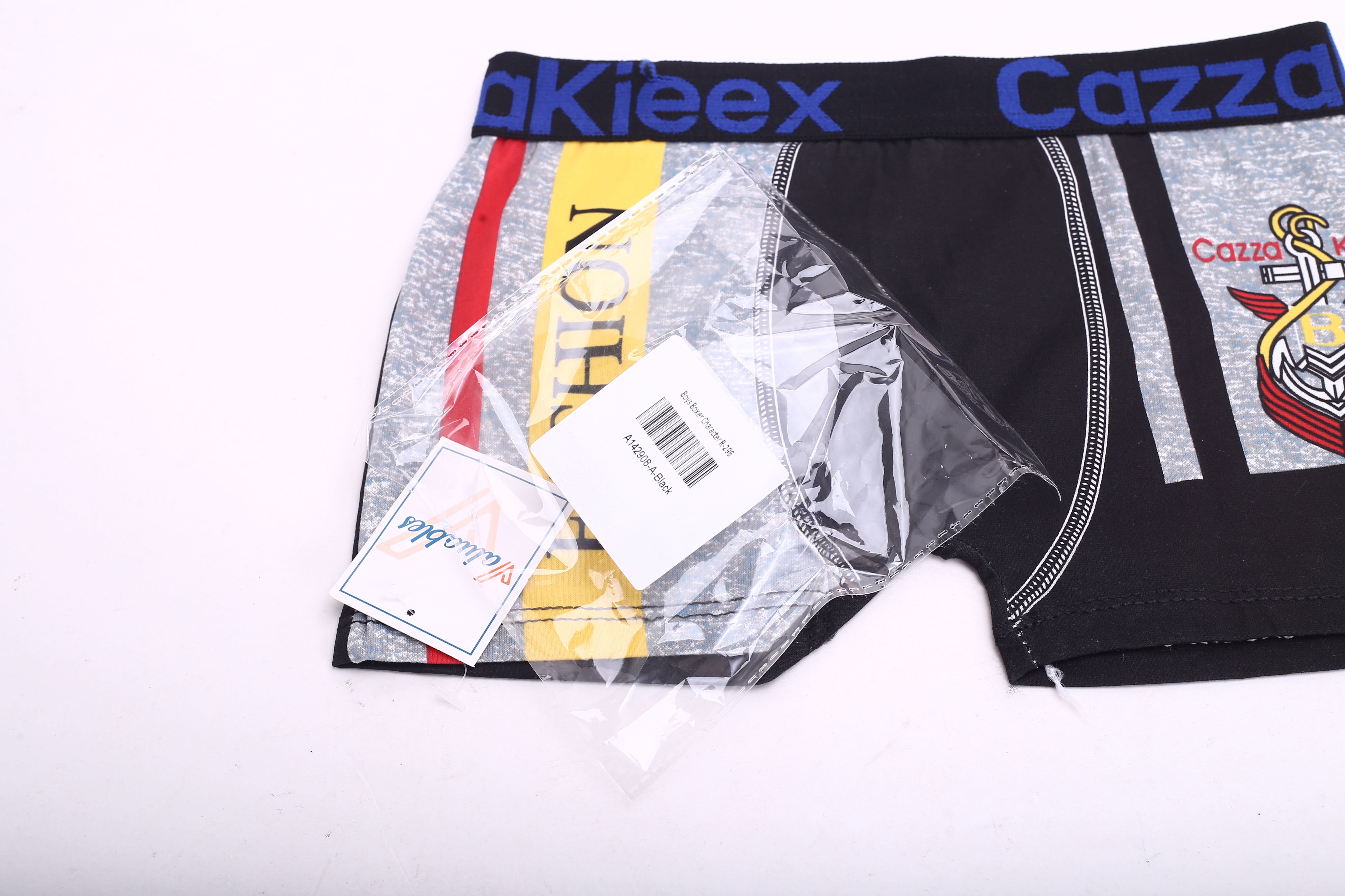 Boys Boxer Character - Black, Boys Underwear, Chase Value, Chase Value