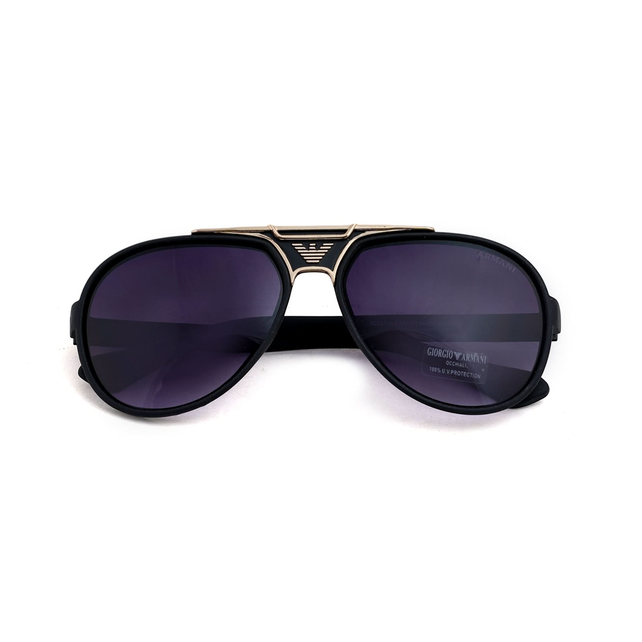 Men's Sunglasses With Pouch - Black, Men's Sunglasses, Chase Value, Chase Value