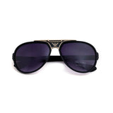 Men's Sunglasses With Pouch - Black, Men's Sunglasses, Chase Value, Chase Value