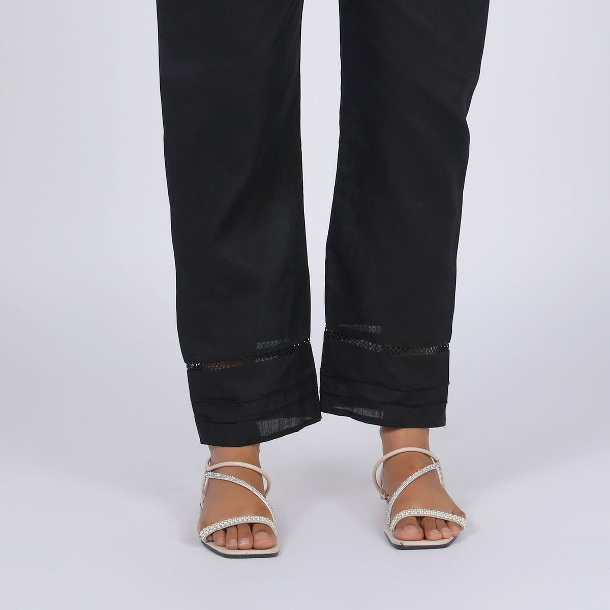 Women's Trouser - Black, Women Pants & Tights, Chase Value, Chase Value