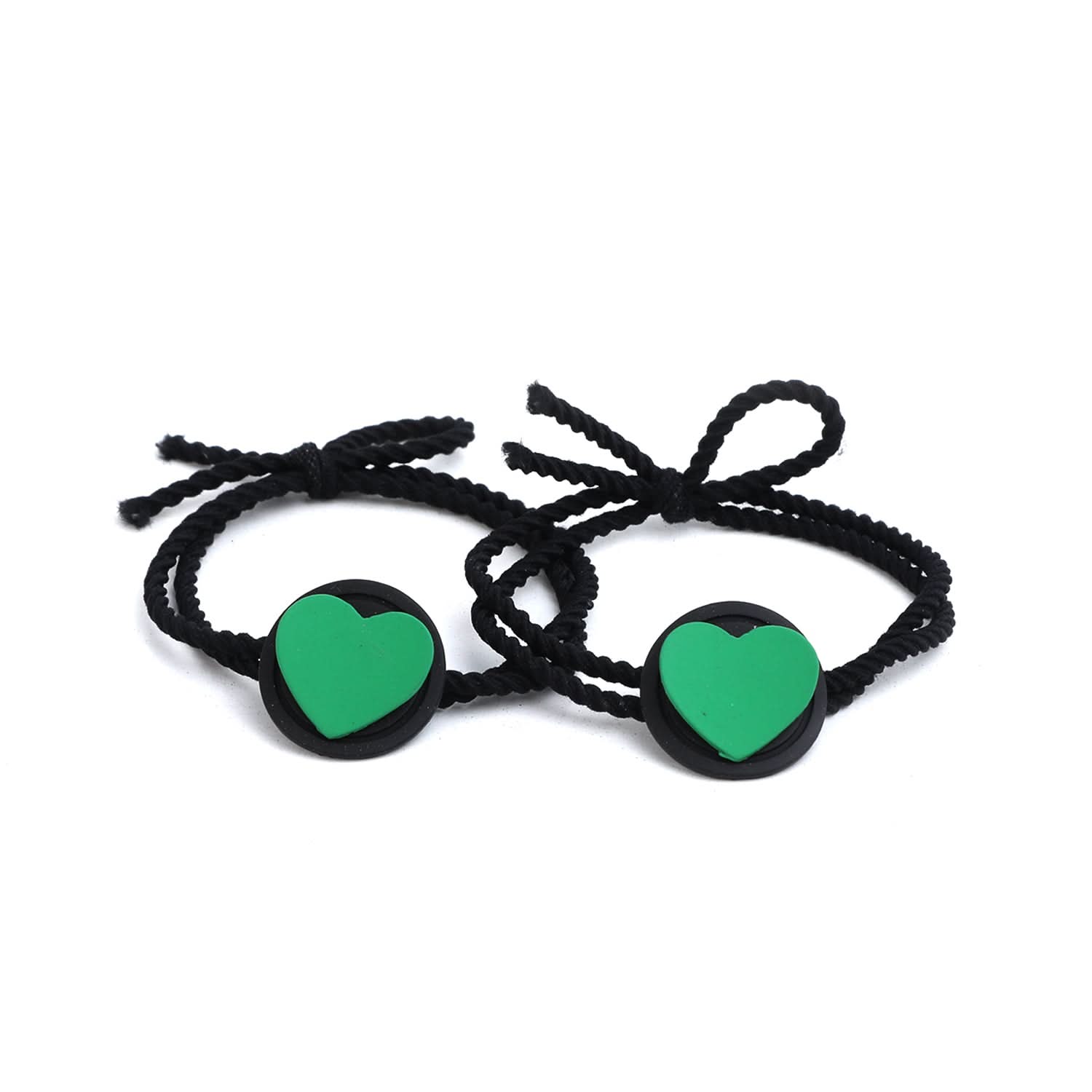 Fancy Hair Pony 2Pcs - Black, Girls Hair Accessories, Chase Value, Chase Value