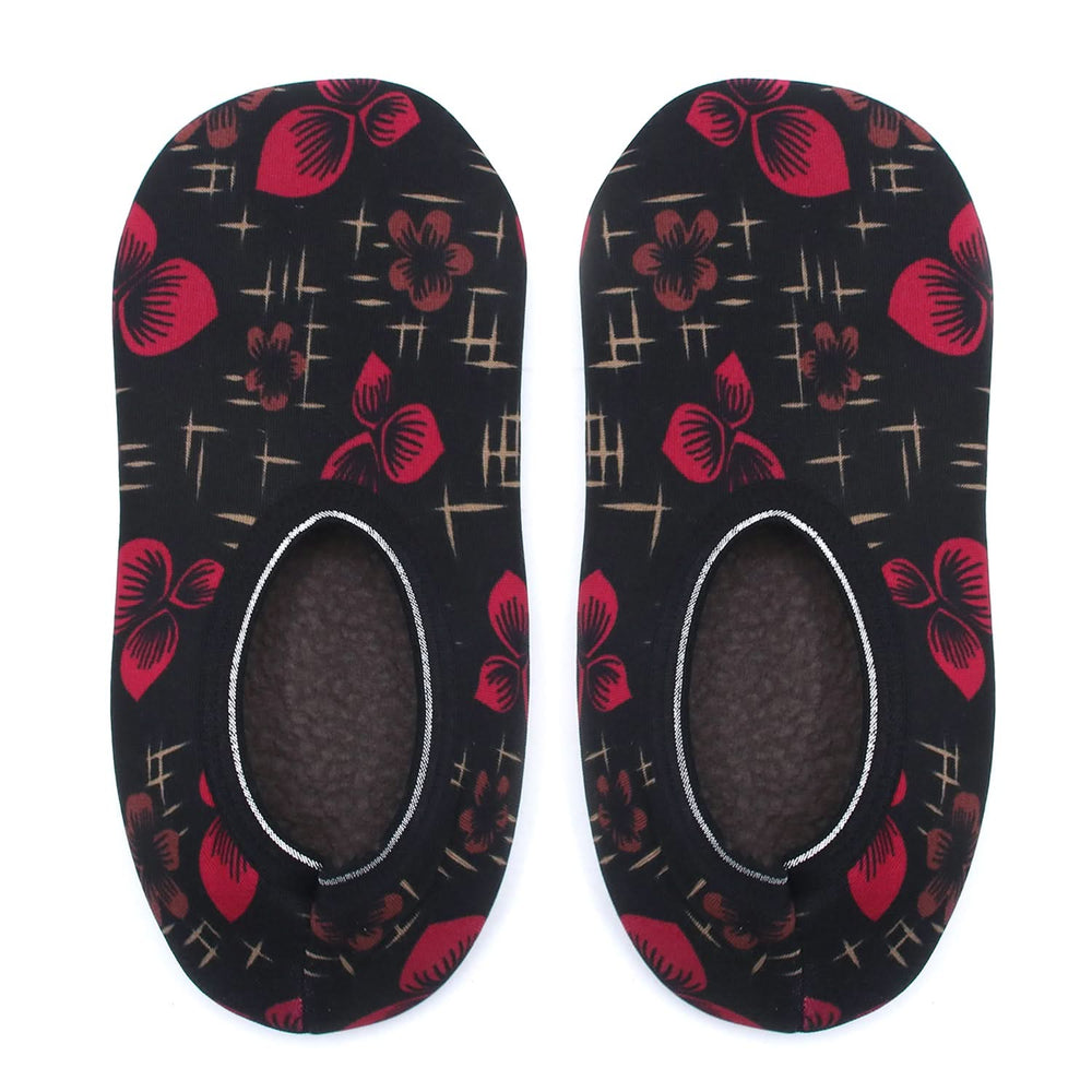 Women's Velvet Boot Socks - Black, Women Socks Stocking & Gloves, Chase Value, Chase Value