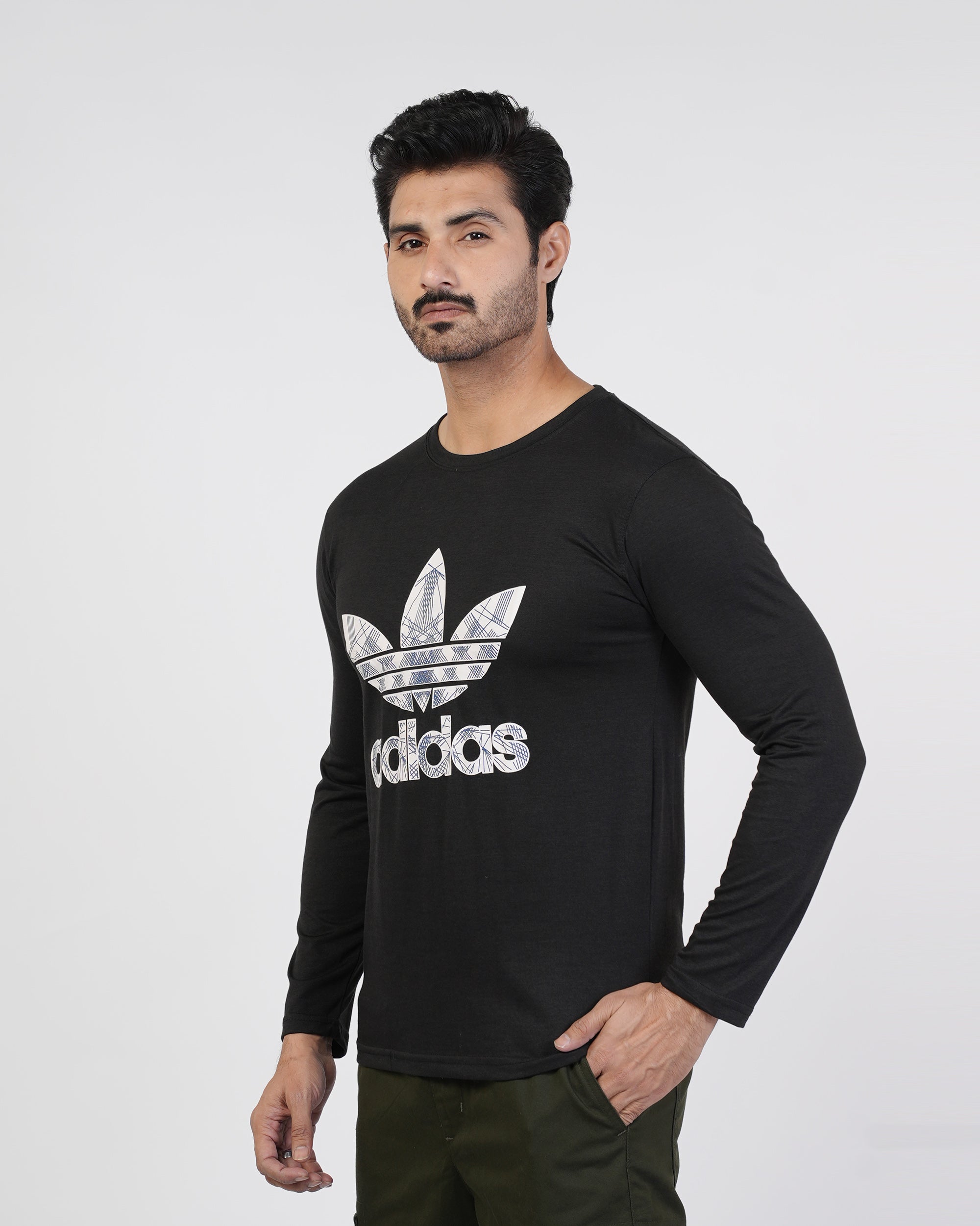 Men’s Printed Full Sleeves T-Shirt, Men's T-Shirts & Polos, Chase Value, Chase Value