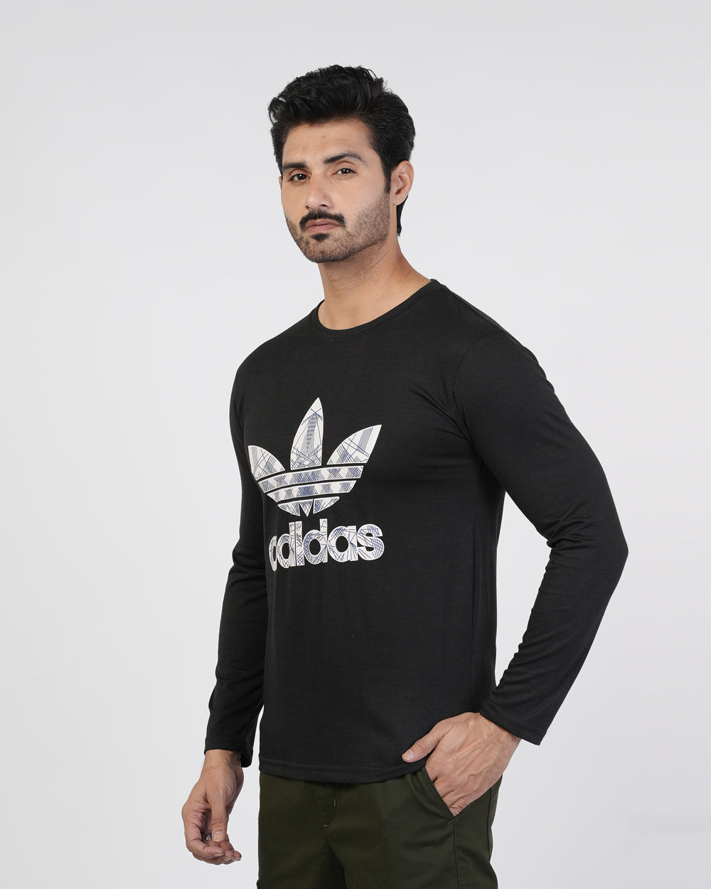 Men’s Printed Full Sleeves T-Shirt, Men's T-Shirts & Polos, Chase Value, Chase Value