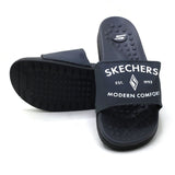 Skechers Modern Comfort Slider For Men - Black, Men's Slippers, Chase Value, Chase Value