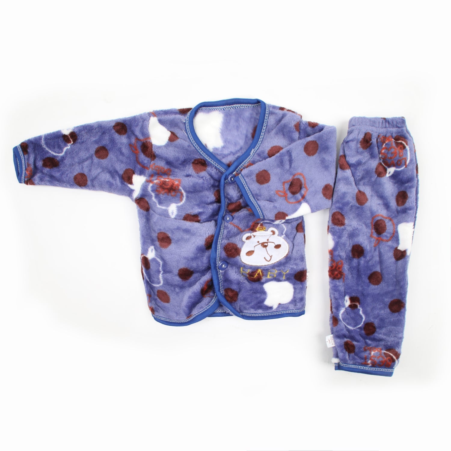 Newborn Boys Full Sleeves Suit - Blue, Newborn Boys Sets & Suits, Chase Value, Chase Value