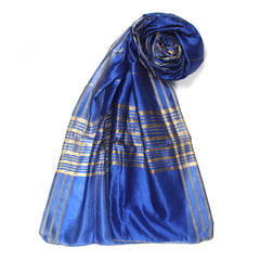Women's Khadi Dupatta - Blue