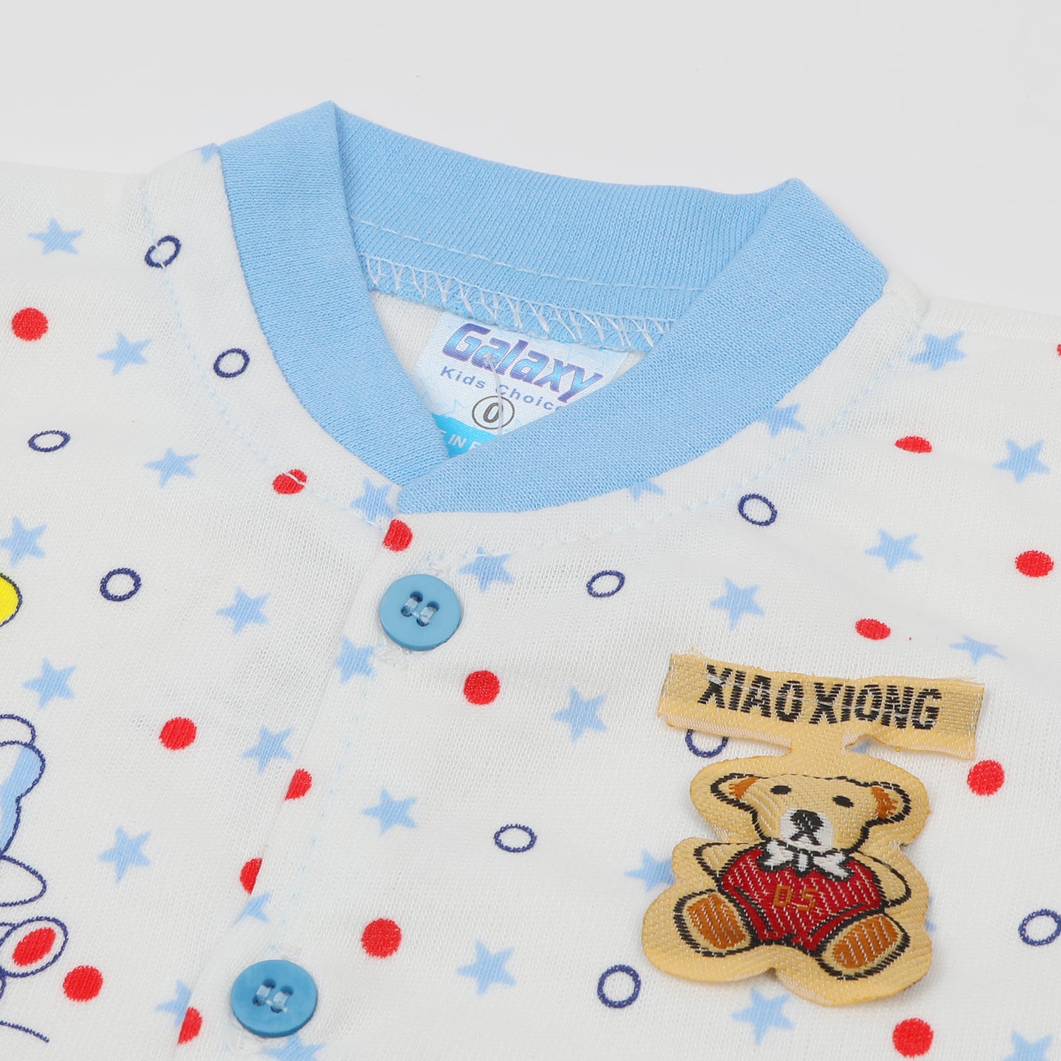 Newborn Boys Half Sleeves Suit - Blue, Newborn Boys Sets & Suits, Chase Value, Chase Value