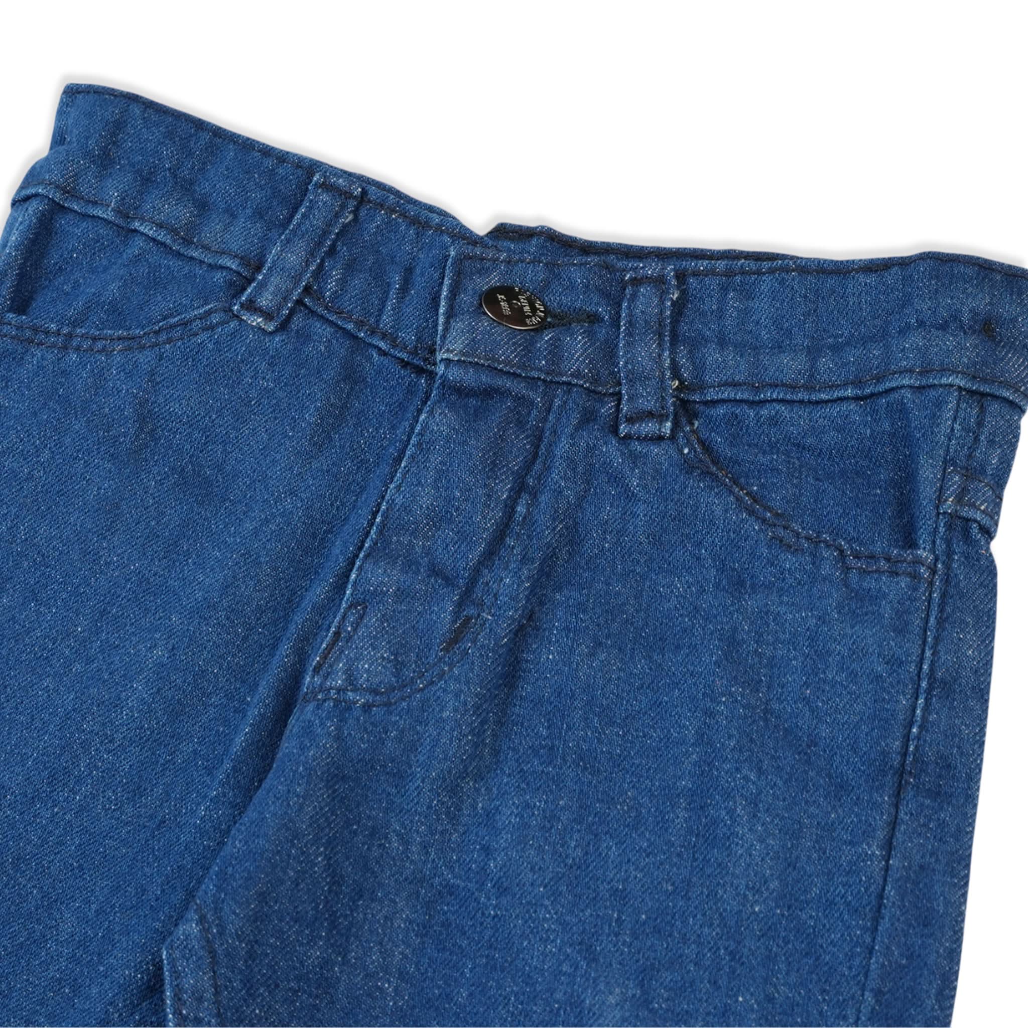 Girls Denim Pant - Blue, Girls Pants & Capri, Chase Value, Chase Value