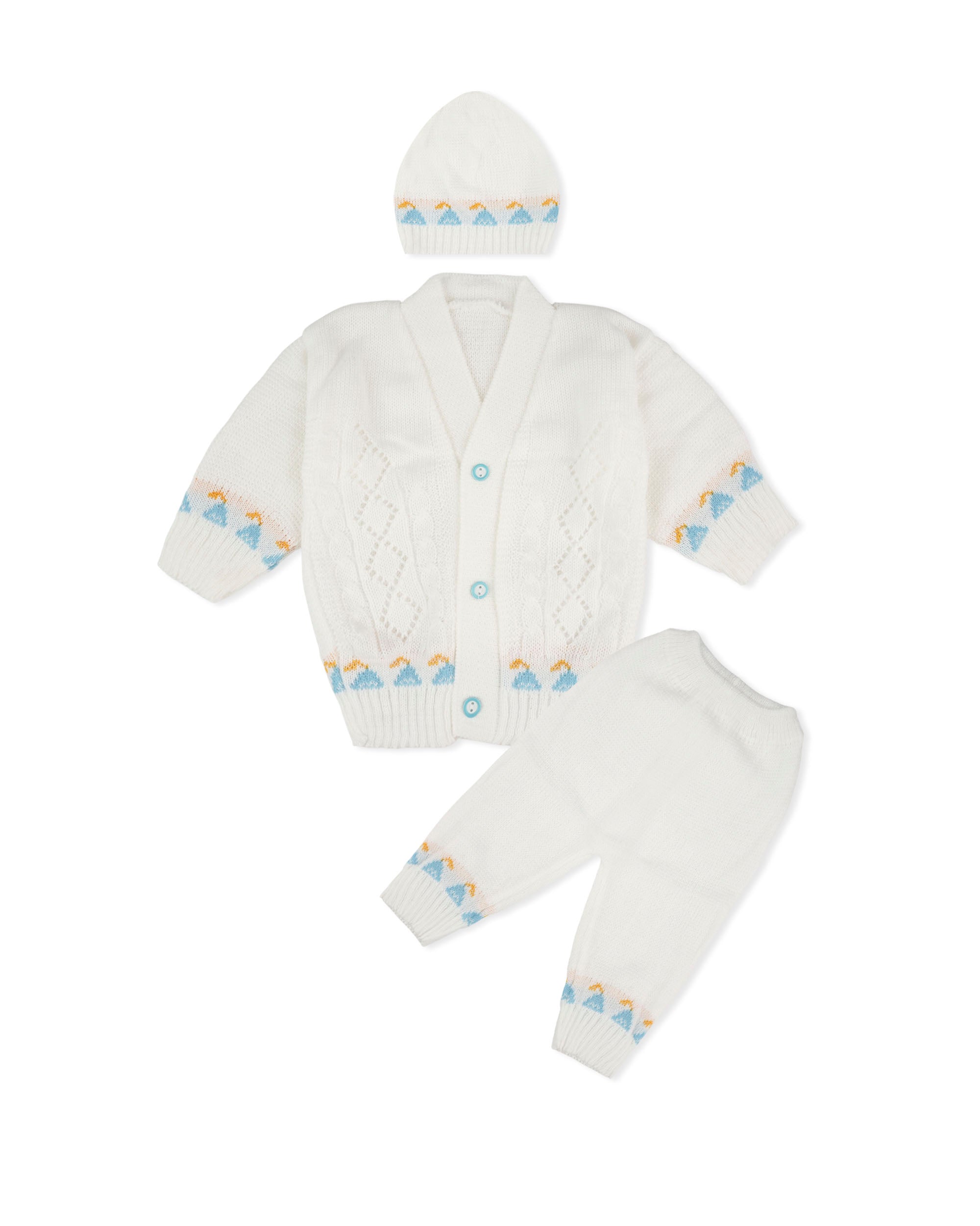 Newborn Boys Irani Suit – 3 Piece Set, Newborn Boys Sets & Suits, Chase Value, Chase Value