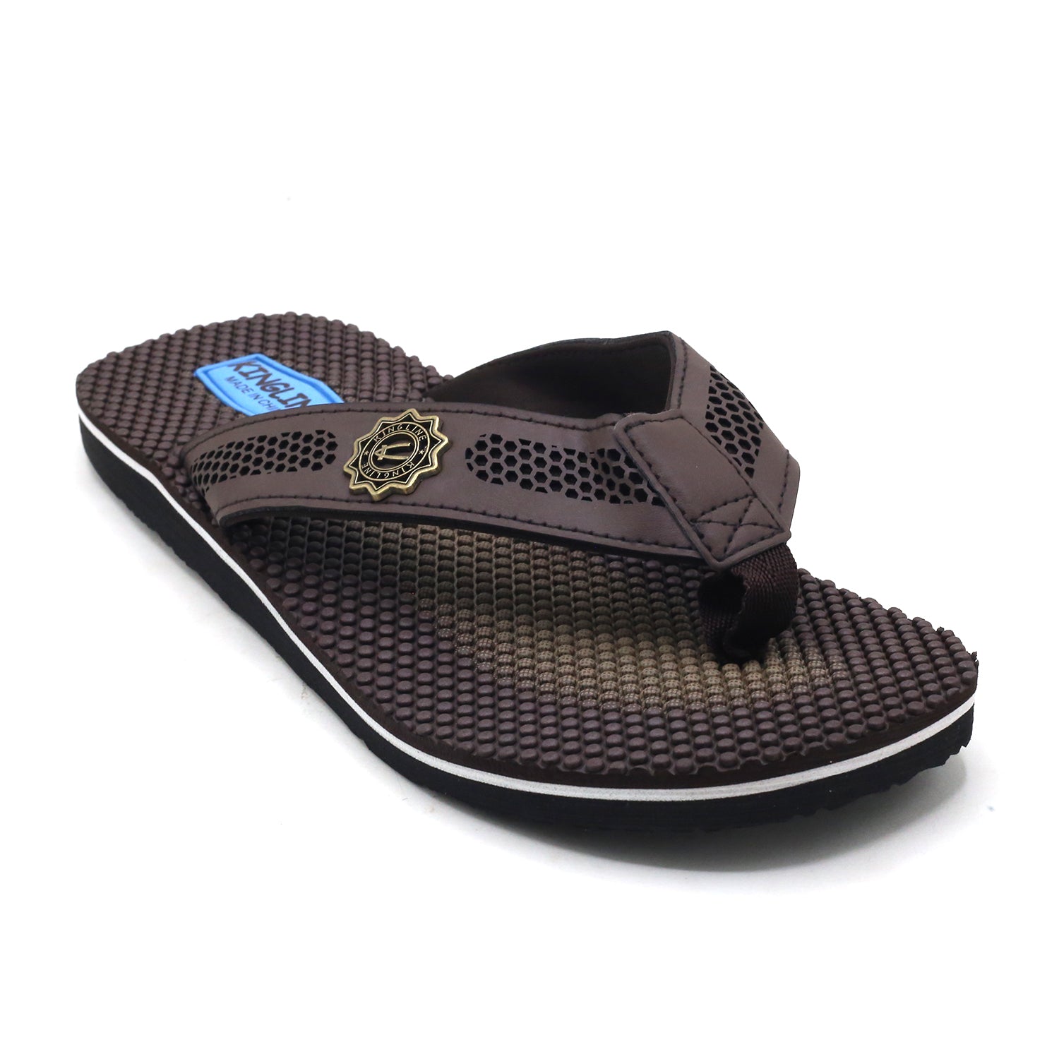 Men's Flip Flop - Brown, Men's Slippers, Chase Value, Chase Value