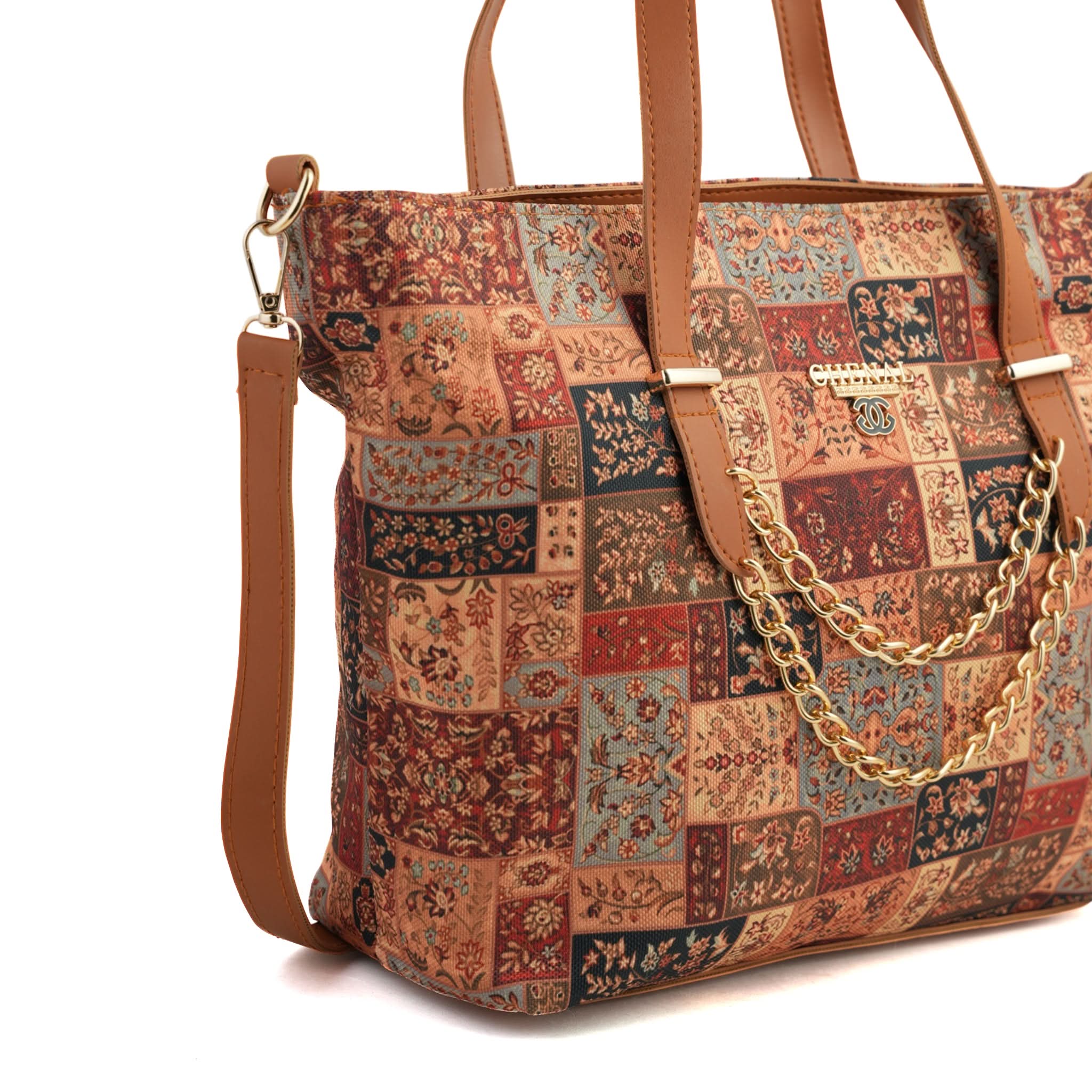Women's Hand Bag - Brown, Women Bags, Chase Value, Chase Value
