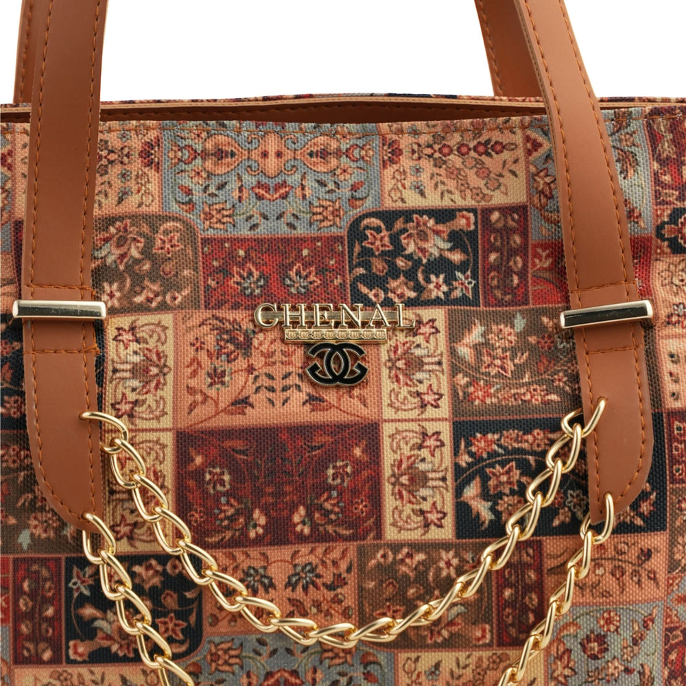 Women's Hand Bag - Brown, Women Bags, Chase Value, Chase Value