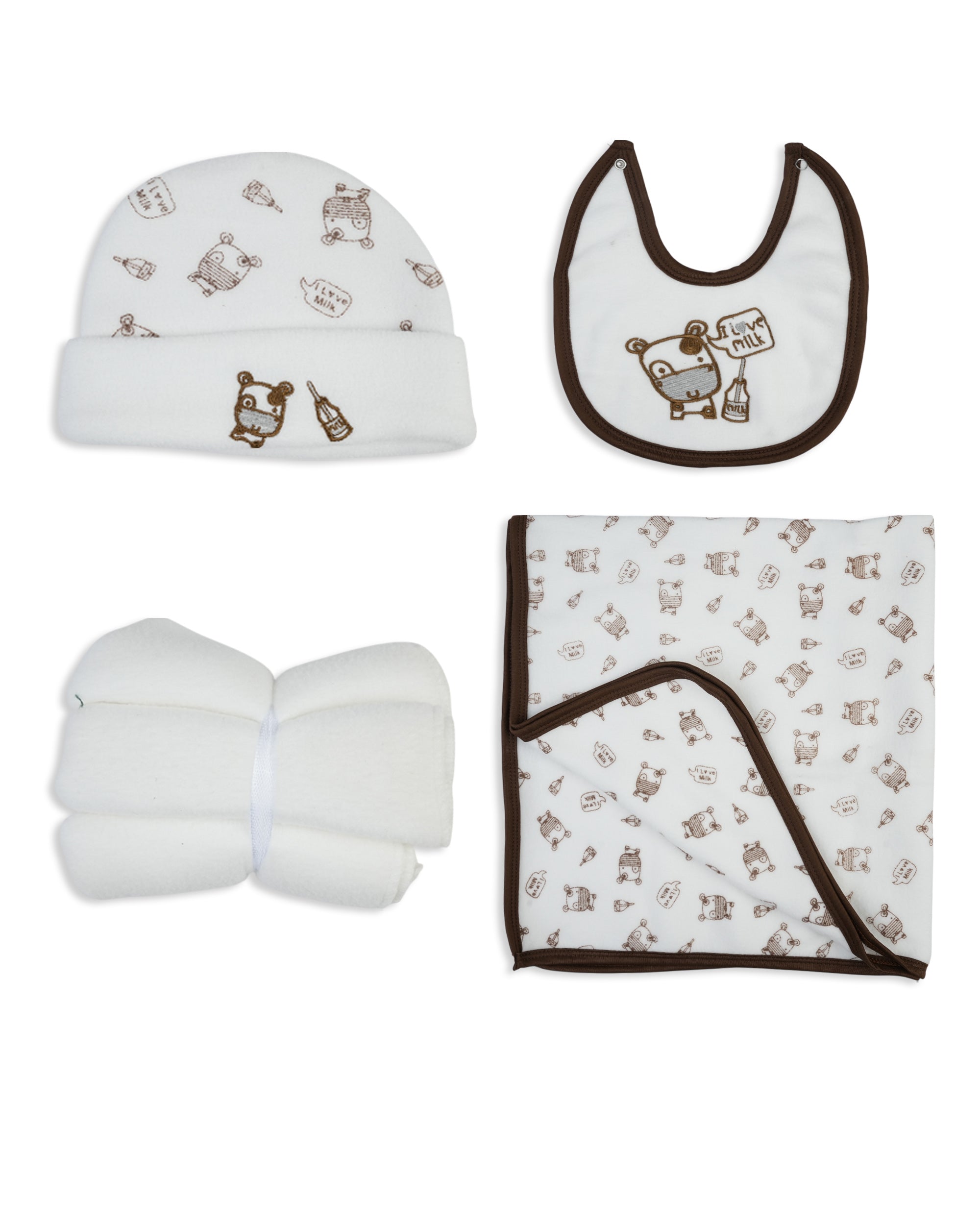 Newborn 9-Piece Hanger Set – Milk, Newborn Gift Set, Chase Value, Chase Value