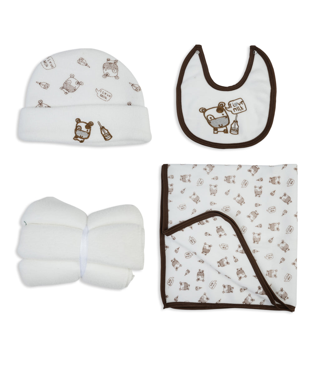 Newborn 9-Piece Hanger Set – Milk, Newborn Gift Set, Chase Value, Chase Value