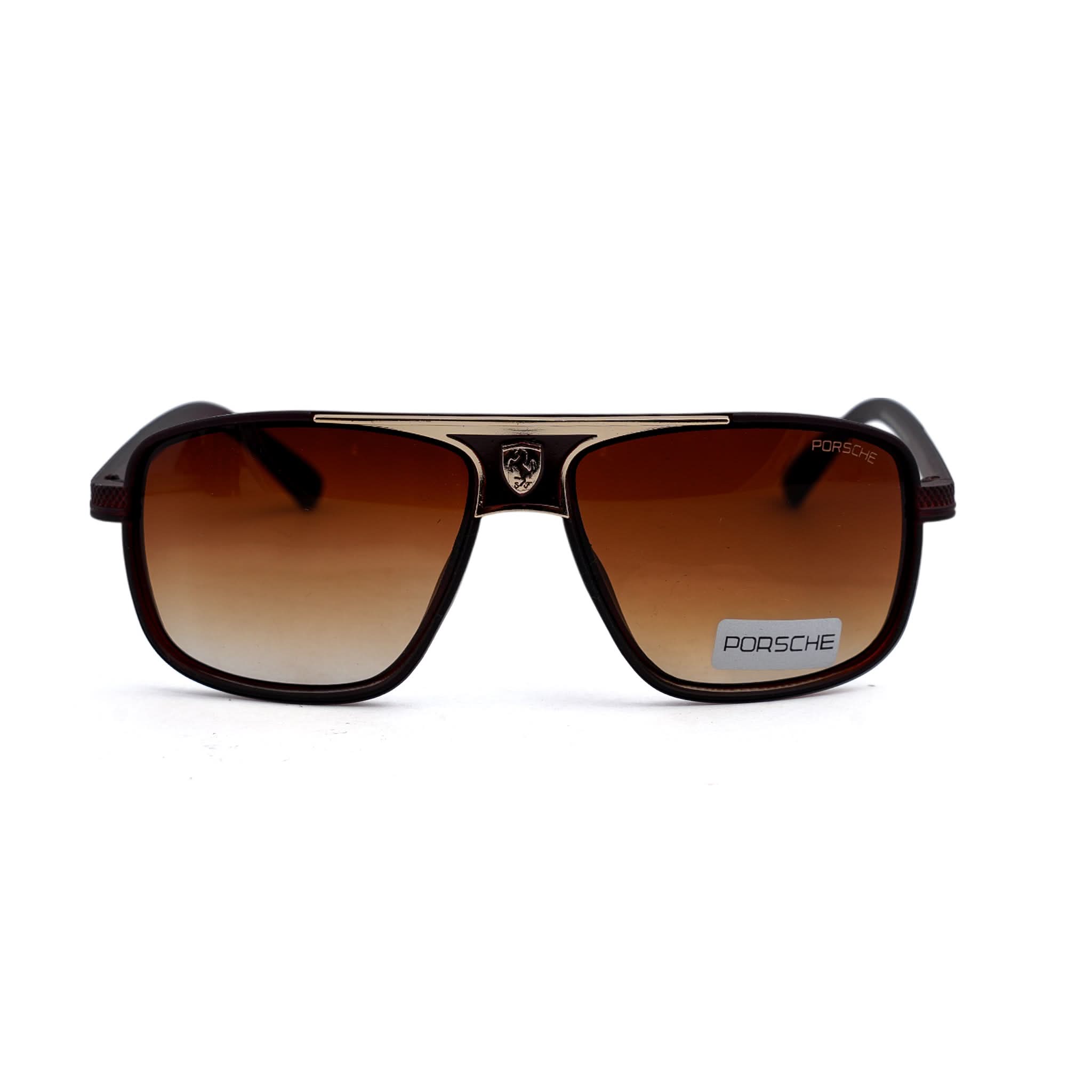Men's Sunglasses With Pouch - Brown, Men's Sunglasses, Chase Value, Chase Value
