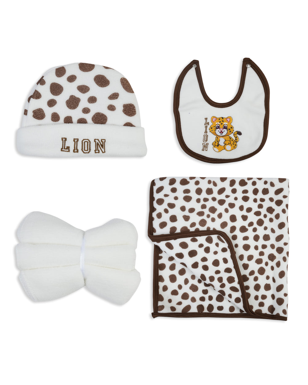 Newborn 9-Piece Hanger Set – Lion, Newborn Gift Set, Chase Value, Chase Value