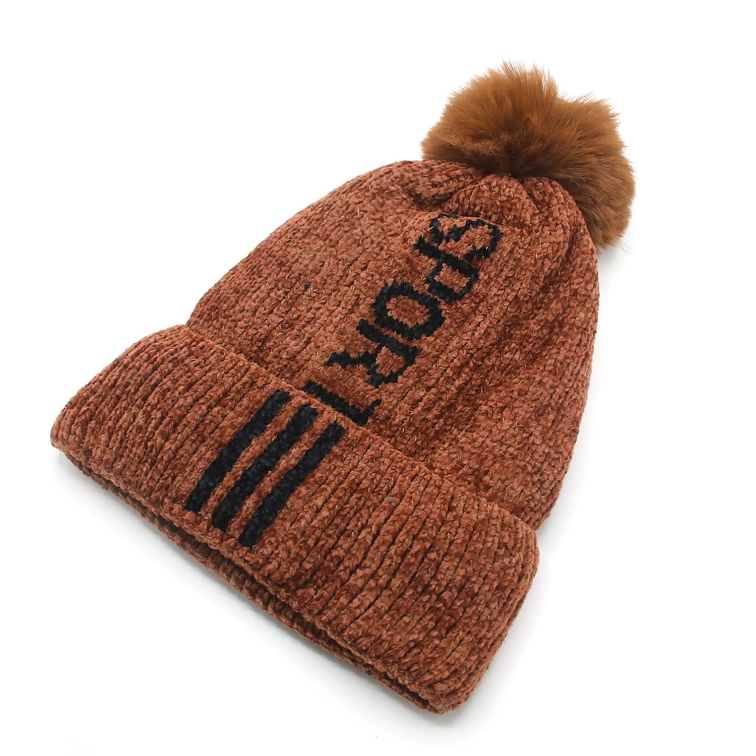 Women's Woolen Cap - Brown, Women's Cap & Other Accessories, Chase Value, Chase Value