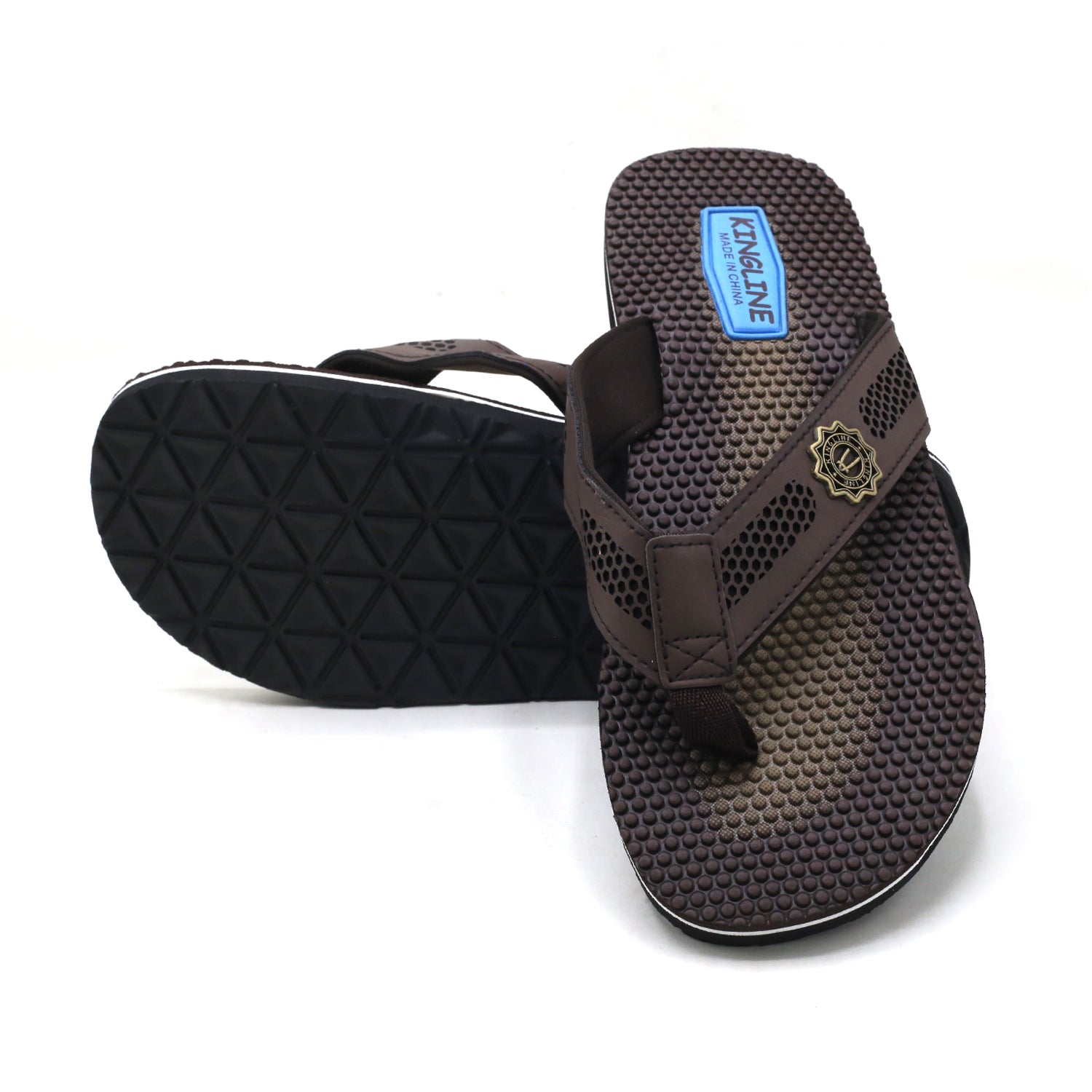 Men's Flip Flop - Brown, Men's Slippers, Chase Value, Chase Value