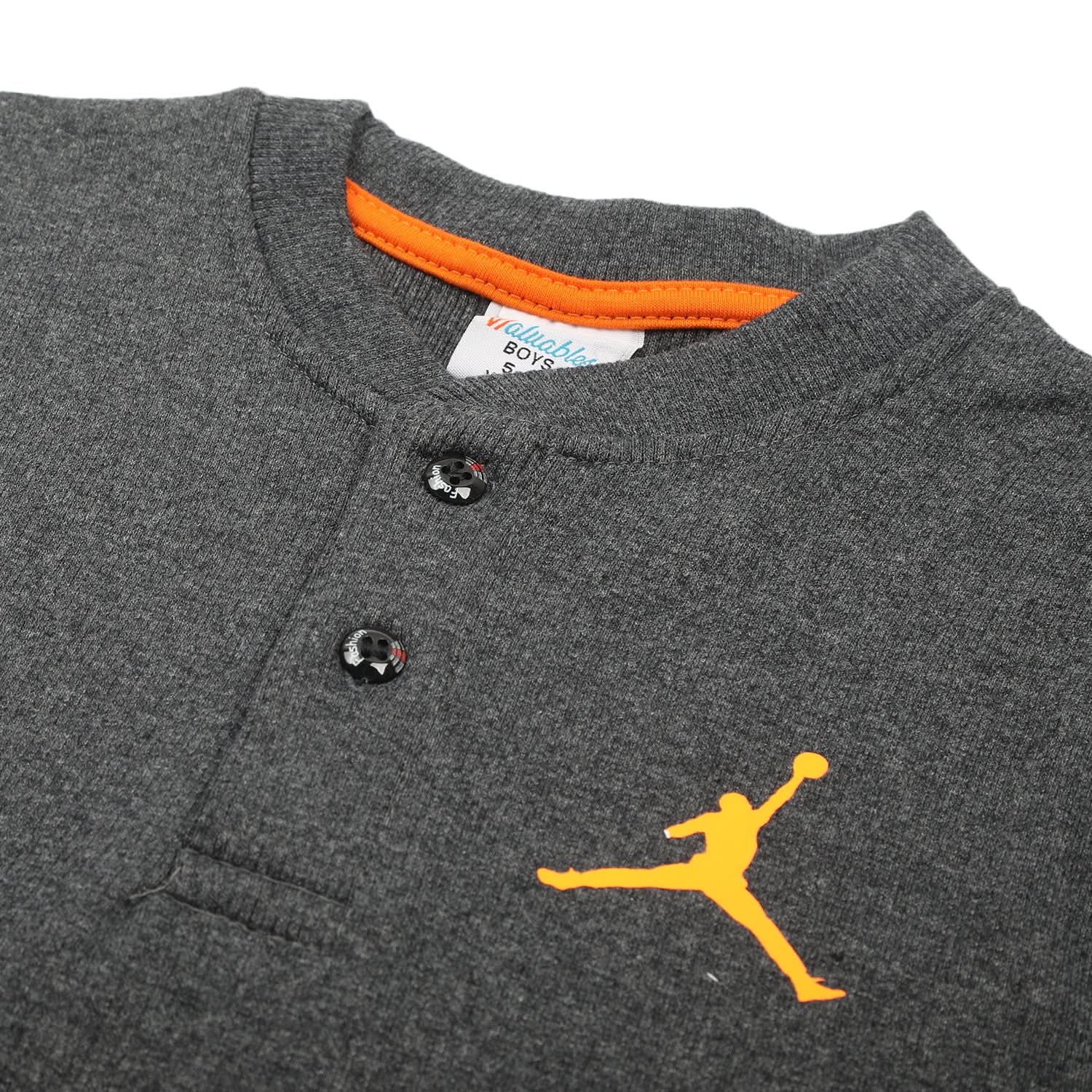 Boys Full Sleeves SweatShirt - Charcoal, Boys Hoodies & Sweat Shirts, Chase Value, Chase Value